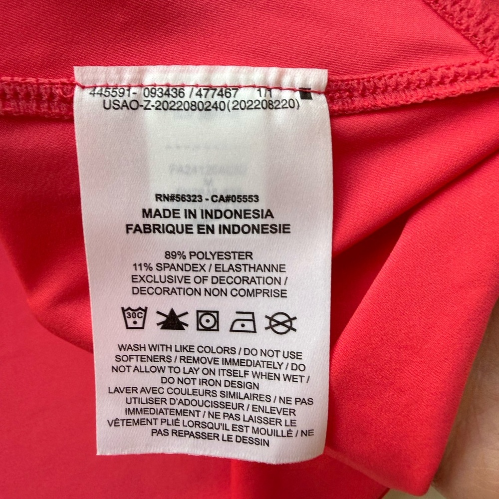 Nike One Classic Women's Dri-FIT Training Cropped Tank Top Pink MEIDUM New - Picture 10 of 11